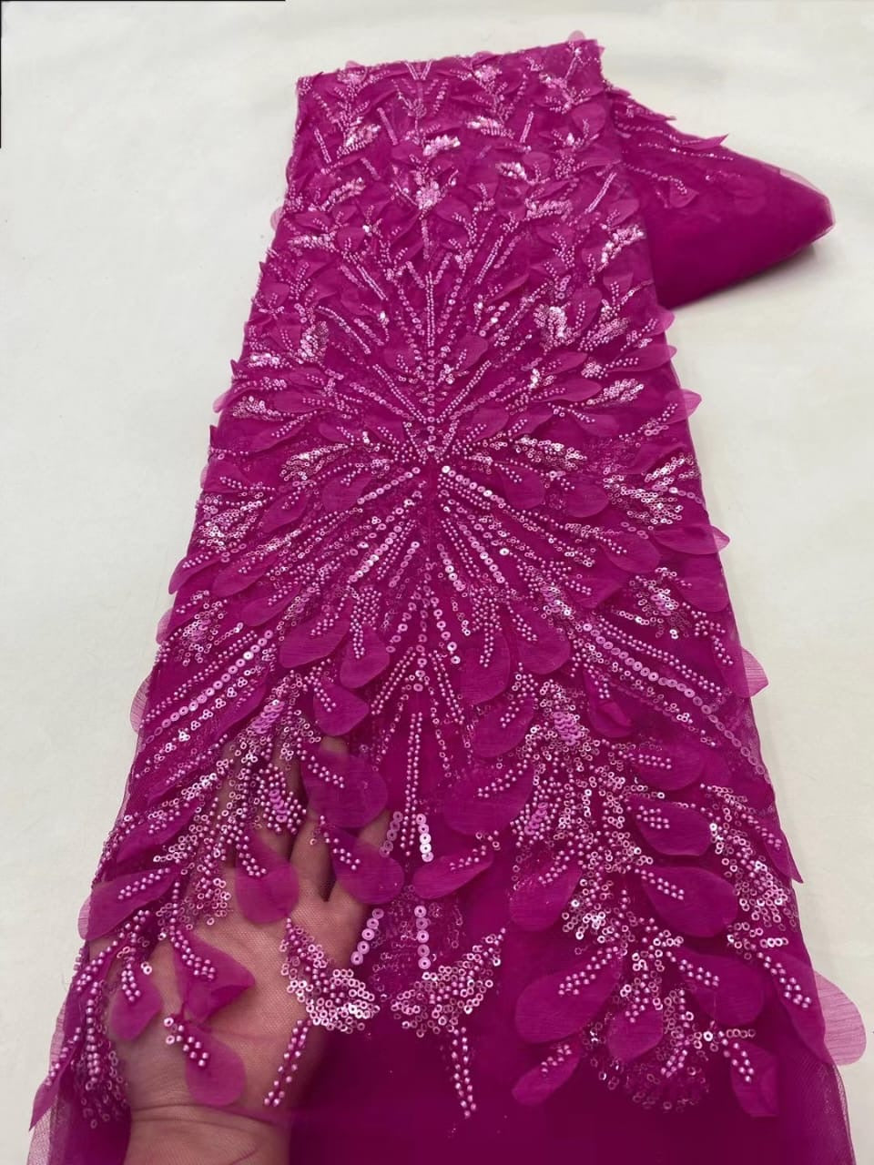 Ivea 3D Beaded Luxury Fabric