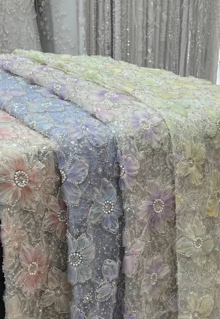Baron 3D Petal Fabric