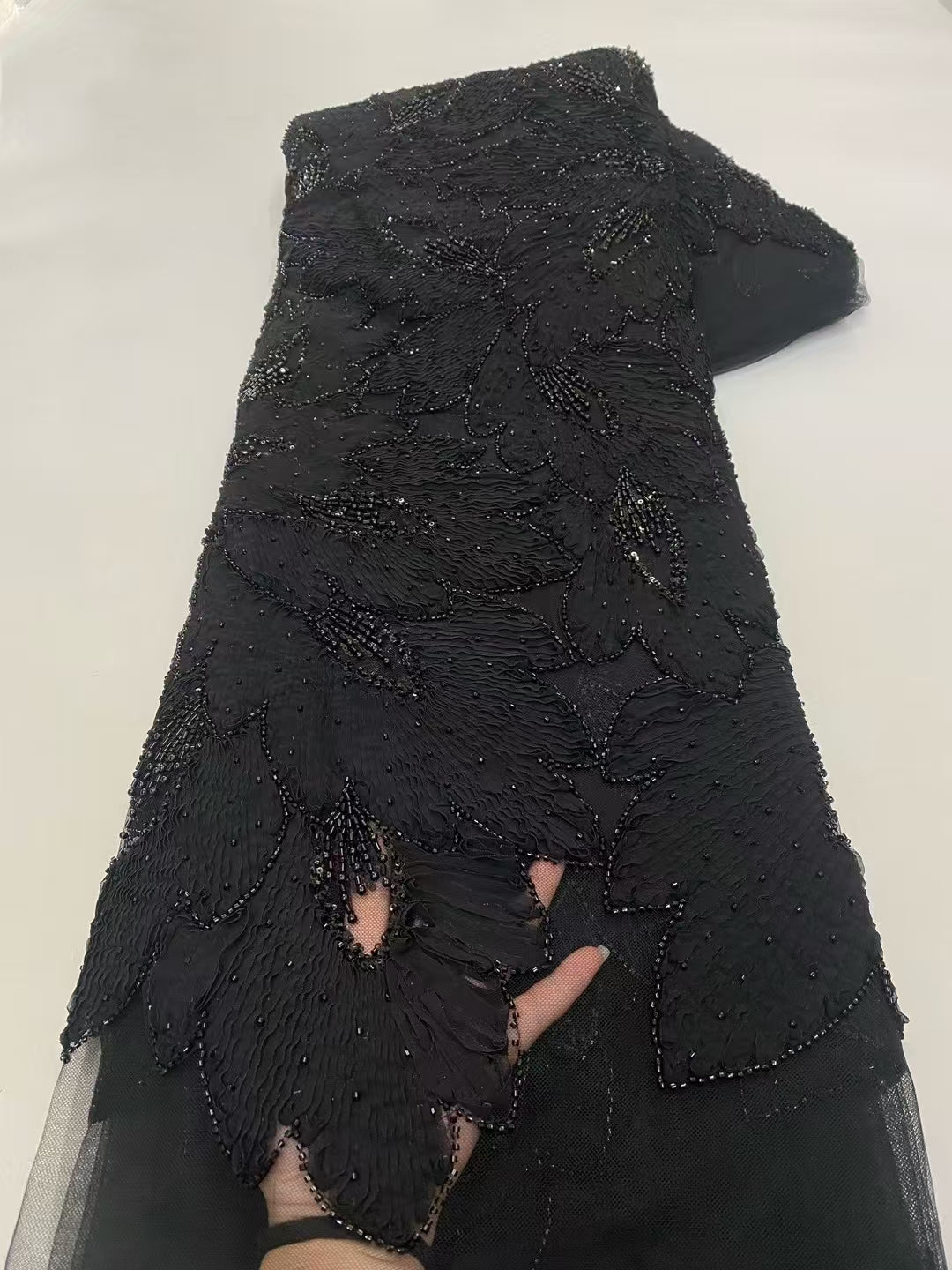 Obert High Quality Beaded Fabric - More Colors