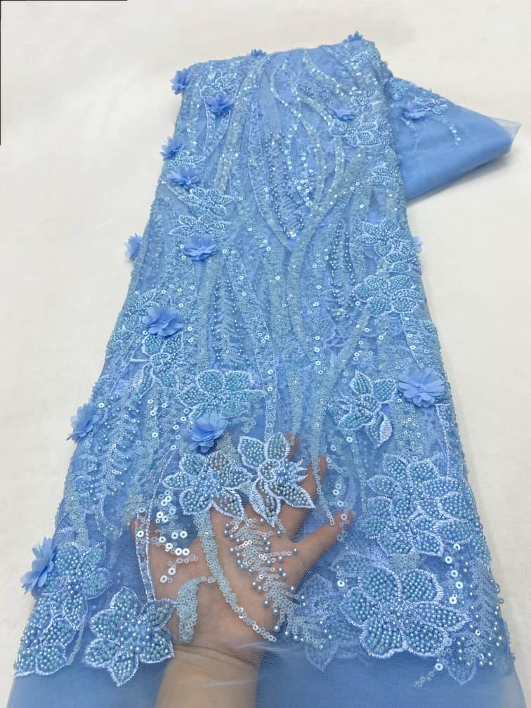 Gyatter 3D Beads Fabric