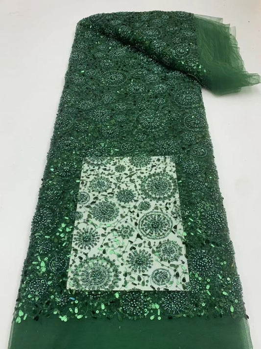 Roww Circles Sequin Fabric