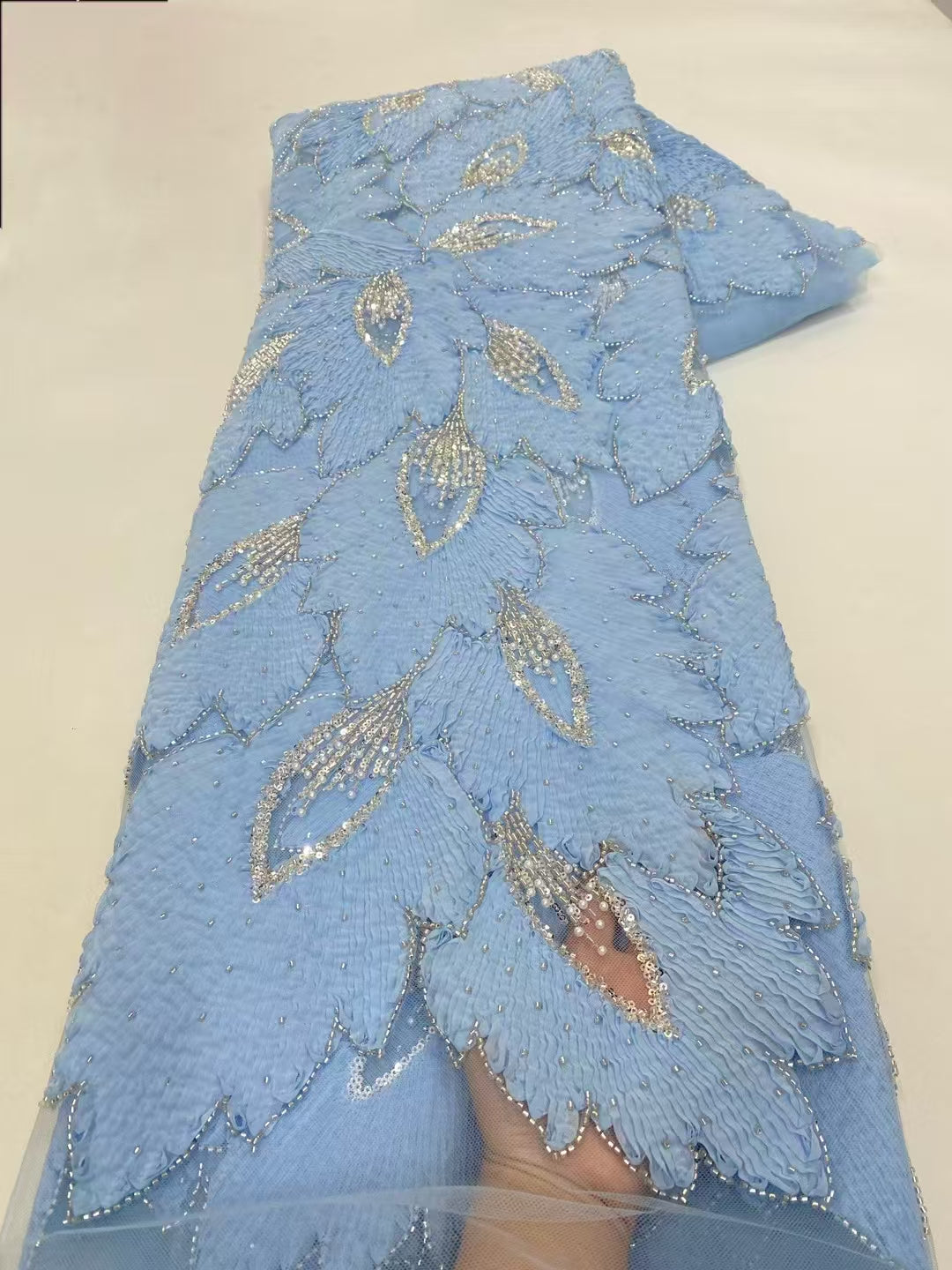 Obert High Quality Beaded Fabric - More Colors