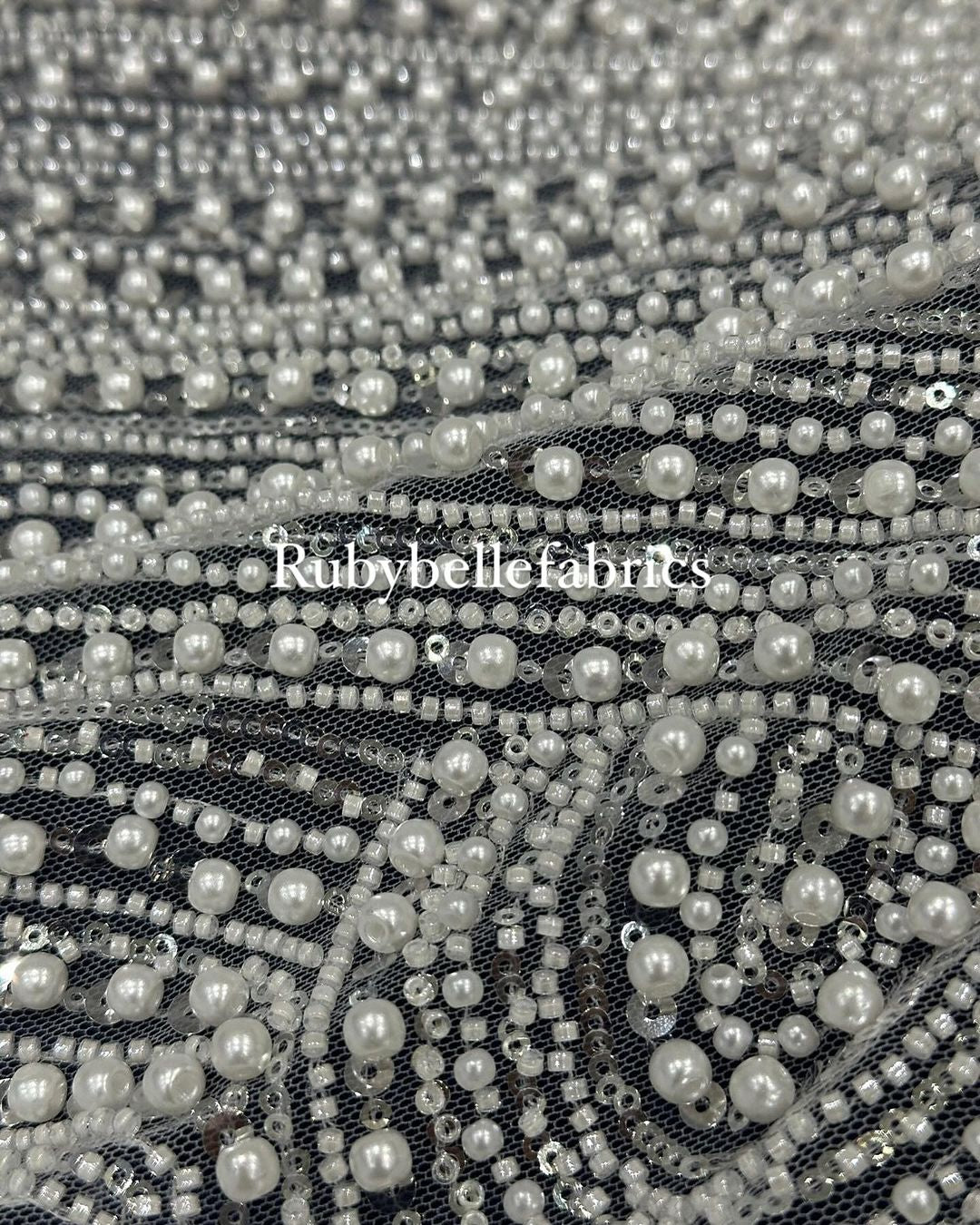 Vierule High Quality Beaded Fabric