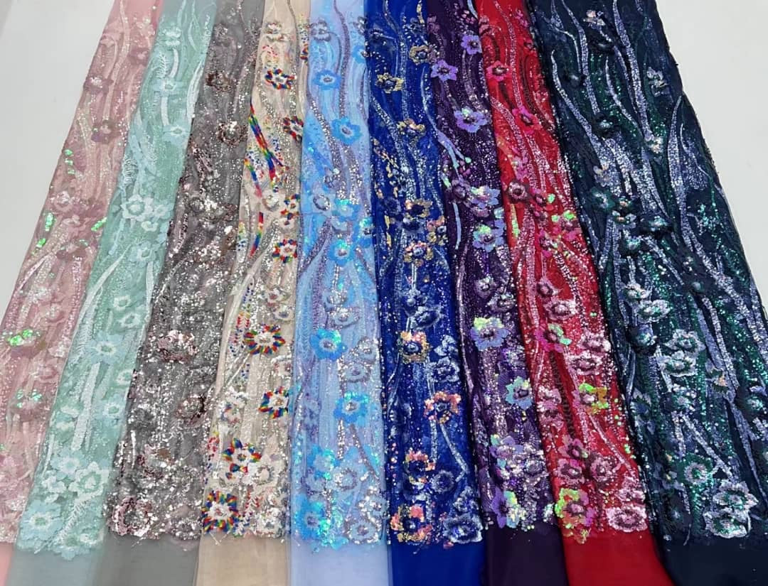 Tela de lentejuelas Joice
