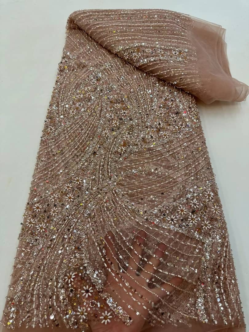 Emporia Beaded Luxury Fabric - More Colors