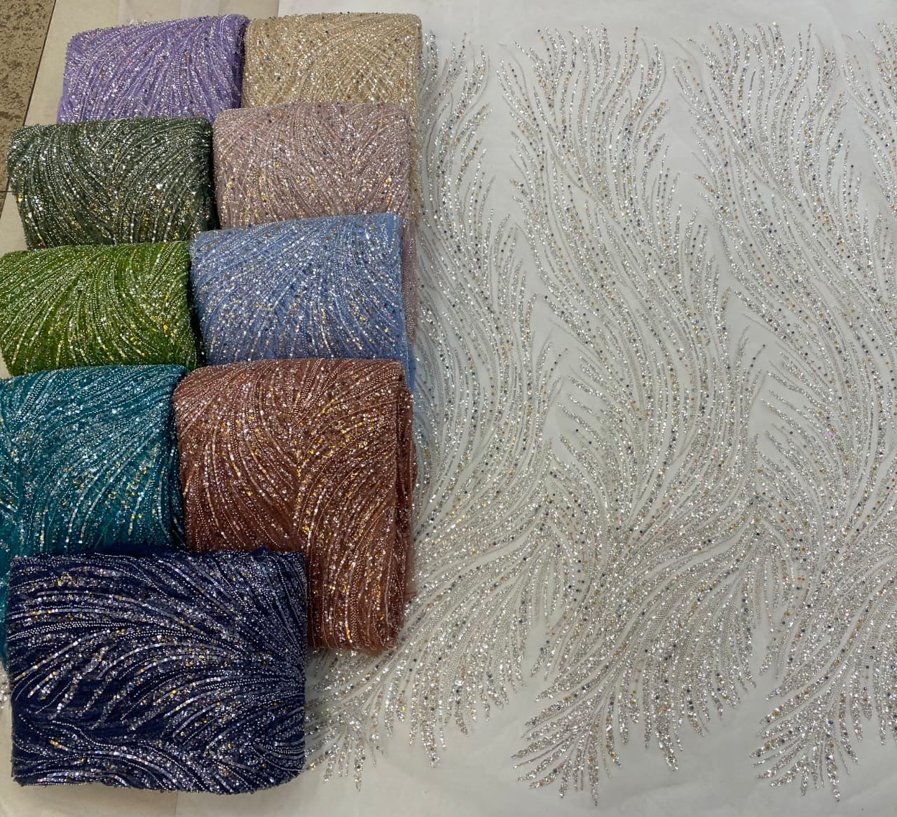 Tela de lujo Amlux - Más color