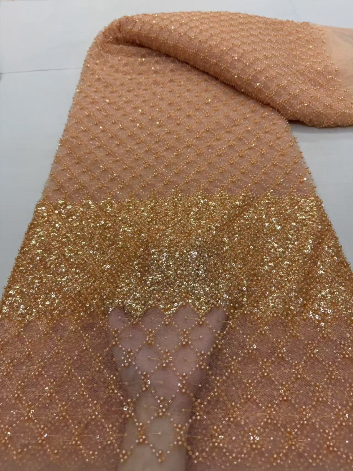 Maxon Beaded Fabric - More Colors