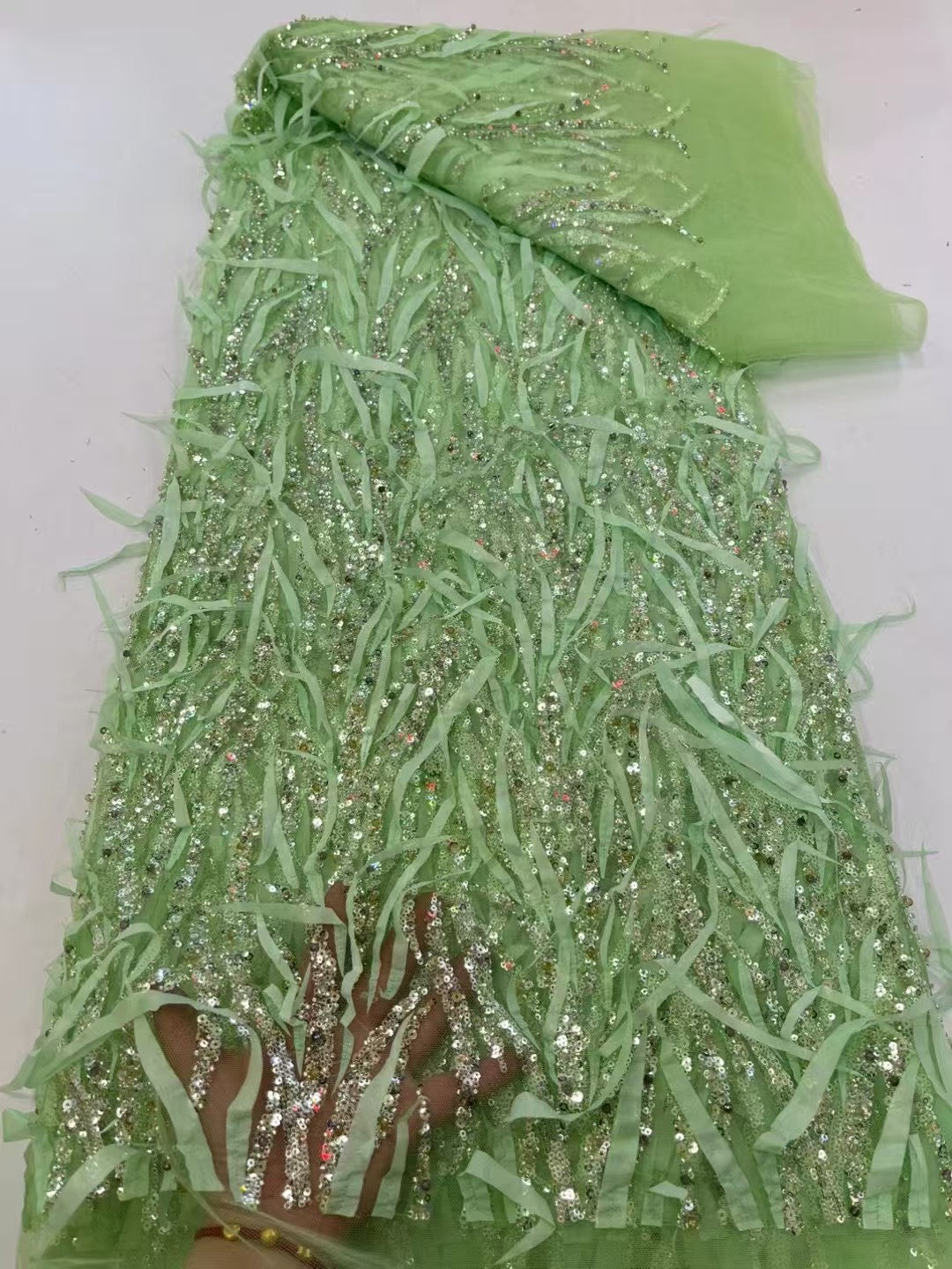 Frilly 3D Luxury Handmade Fabric
