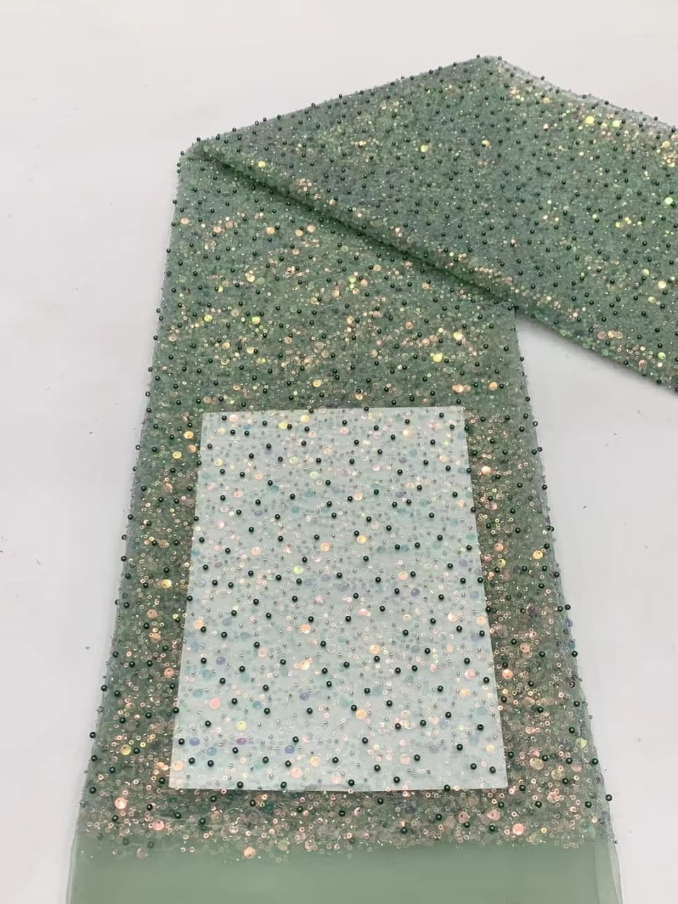 Tela de lentejuelas con cuentas, superventas, de Hoffiel, 45 colores
