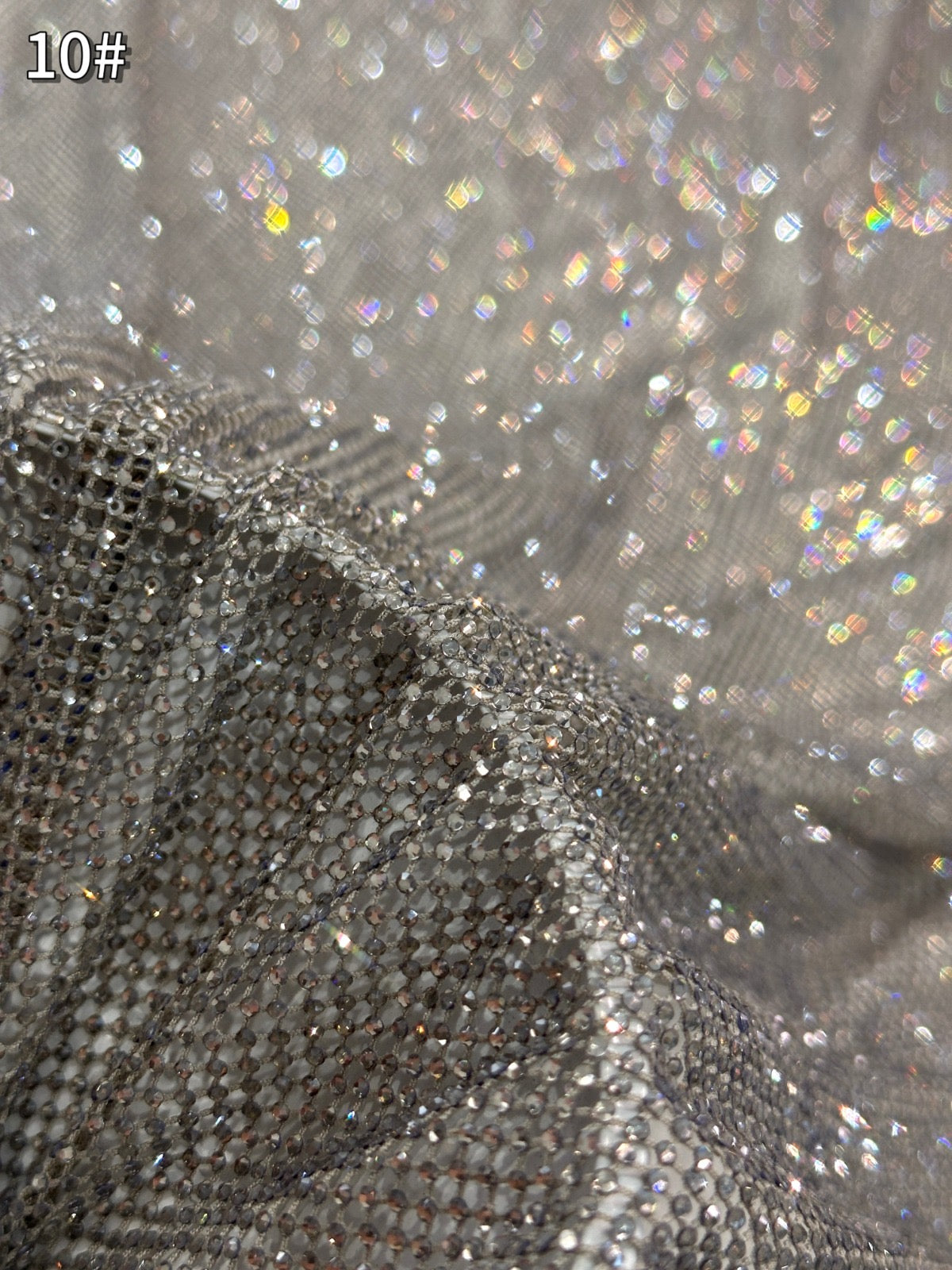 Aryl Bling Stones Luxury Handmade Fabric