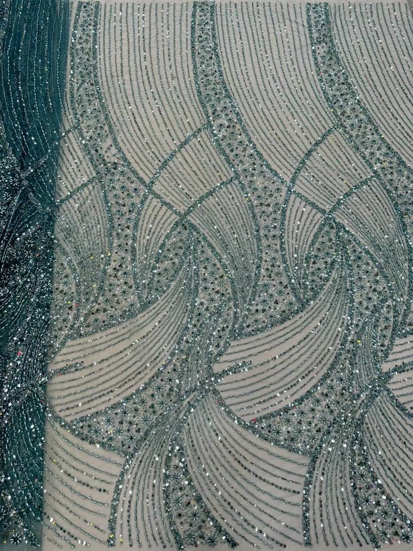 Emporia Beaded Luxury Fabric - More Colors