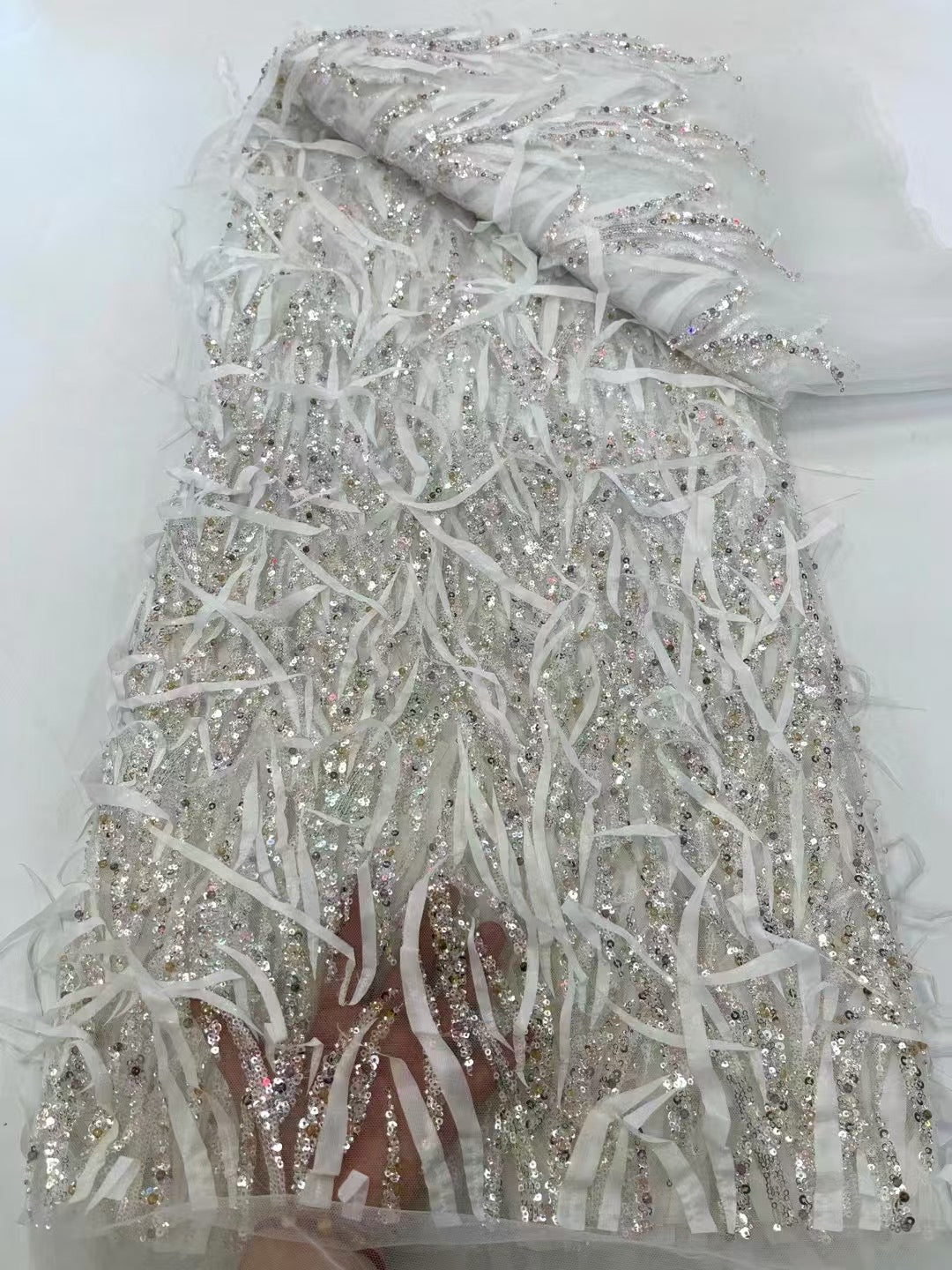 Frilly 3D Luxury Handmade Fabric