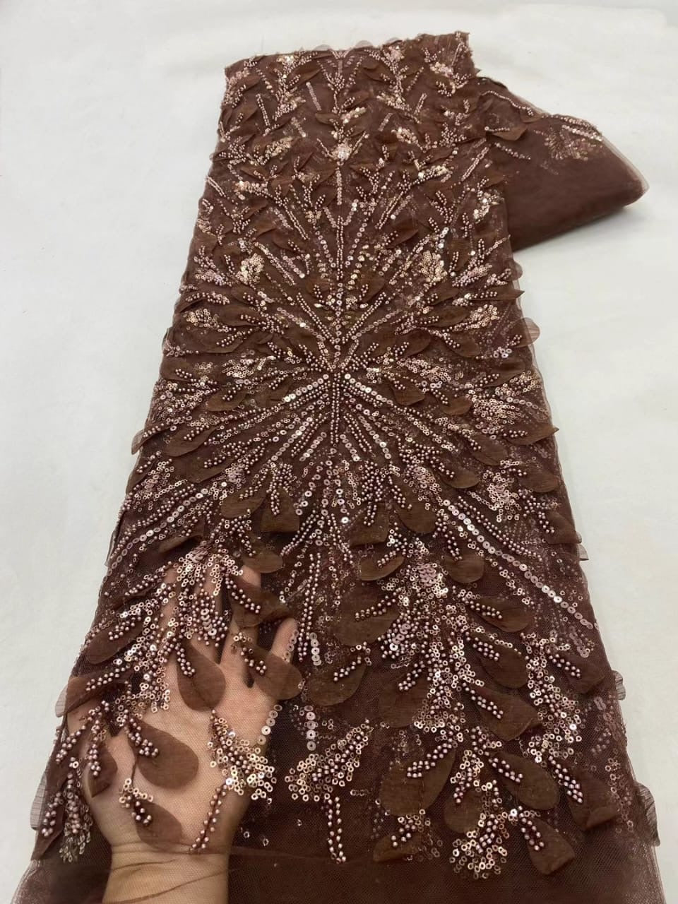Ivea 3D Beaded Luxury Fabric