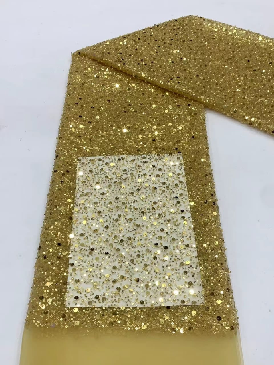 Tela de lentejuelas con cuentas, superventas, de Hoffiel, 45 colores