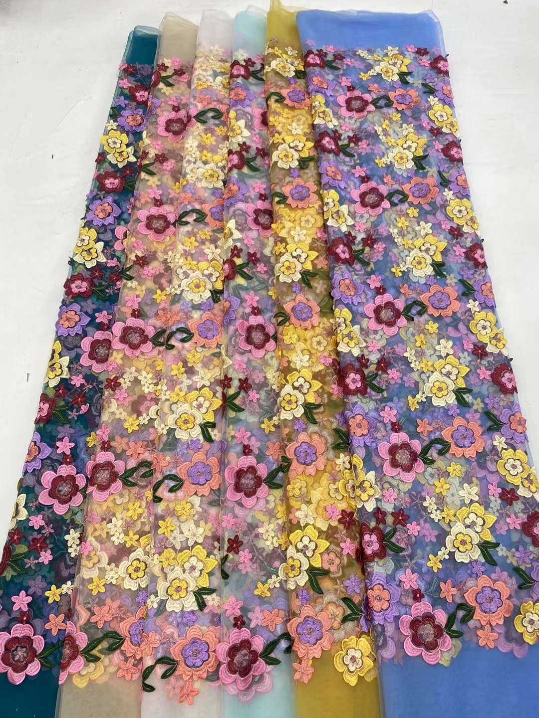 Floral Flowers Fabric - More Colors