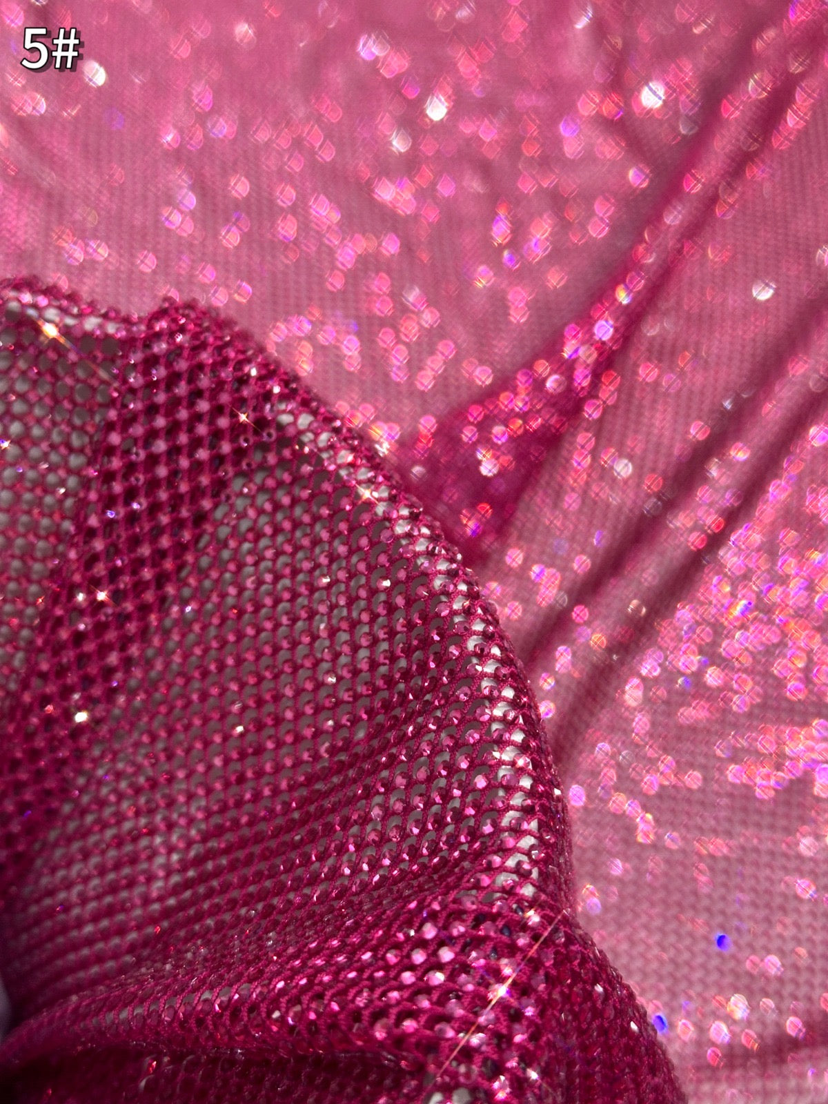 Aryl Bling Stones Luxury Handmade Fabric