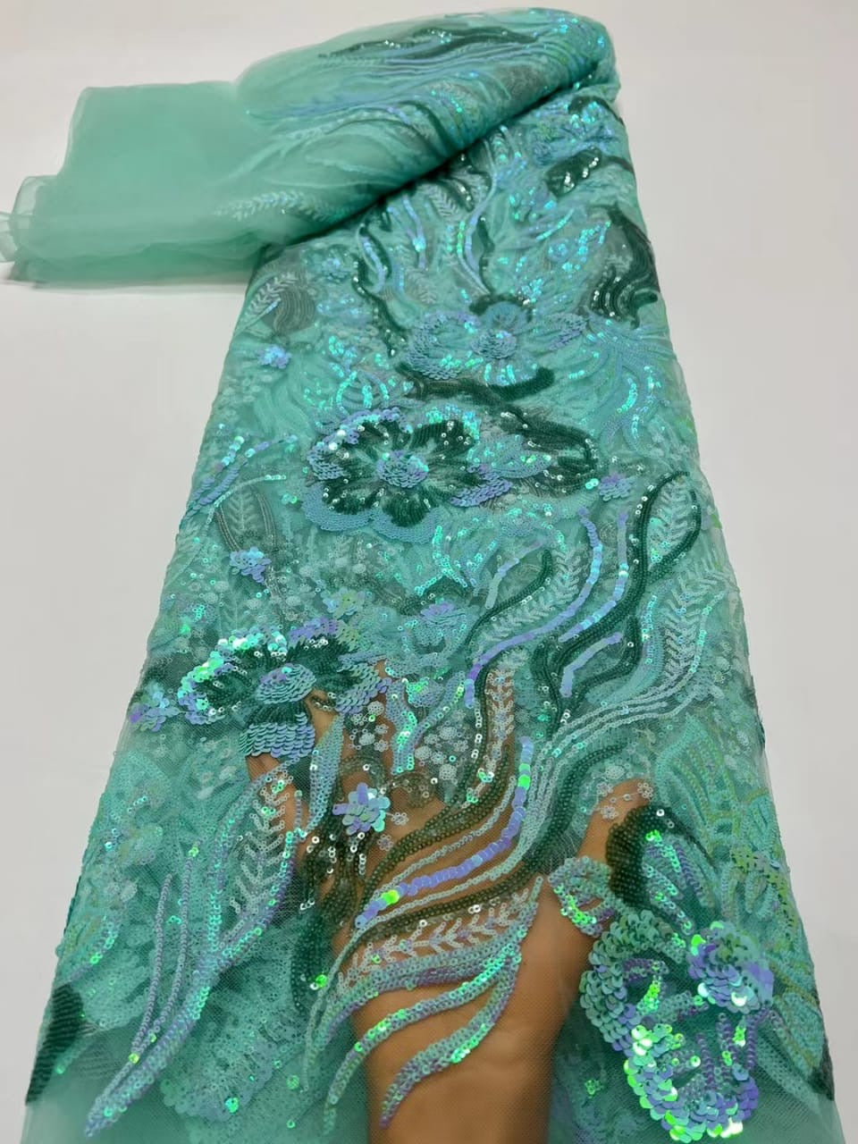 Tela de lentejuelas Zeshan