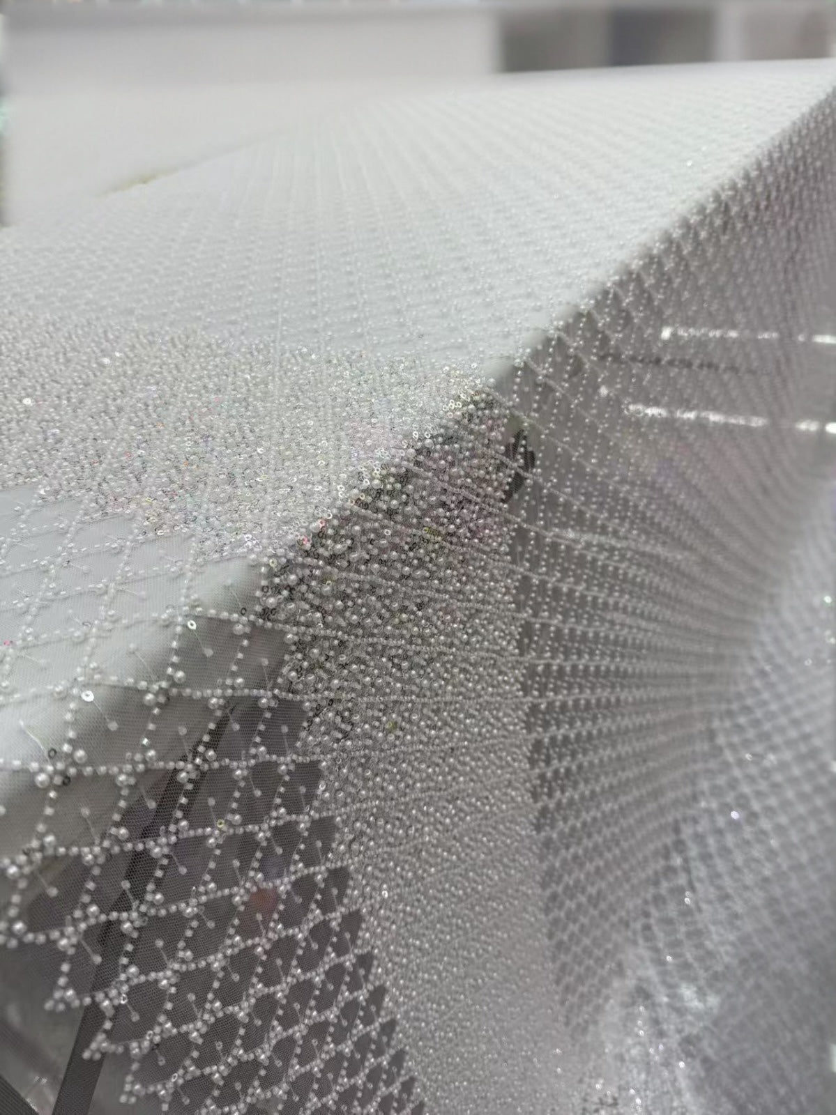 Maxon Beaded Fabric - More Colors