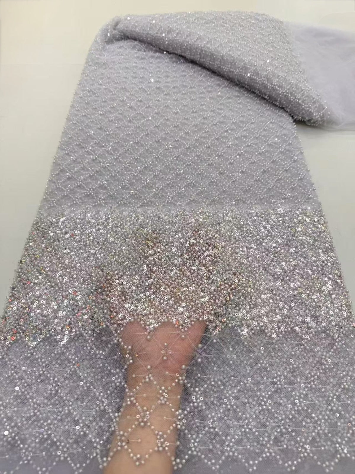 Maxon Beaded Fabric - More Colors