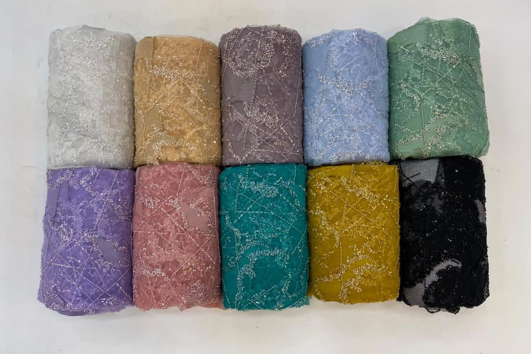 Deriel Luxury Fabric - More Colors