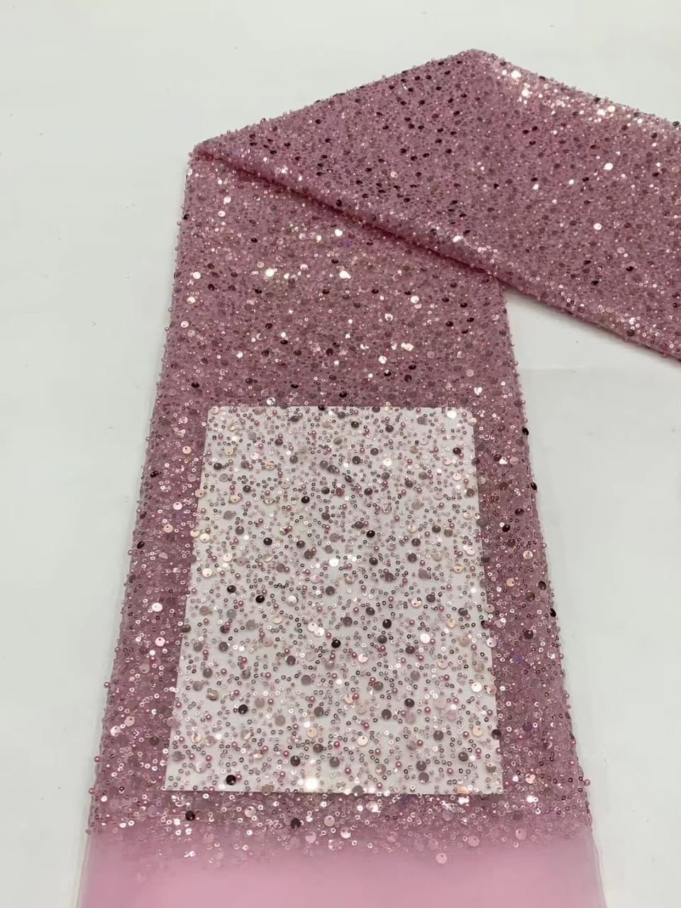 Tela de lentejuelas con cuentas, superventas, de Hoffiel, 45 colores