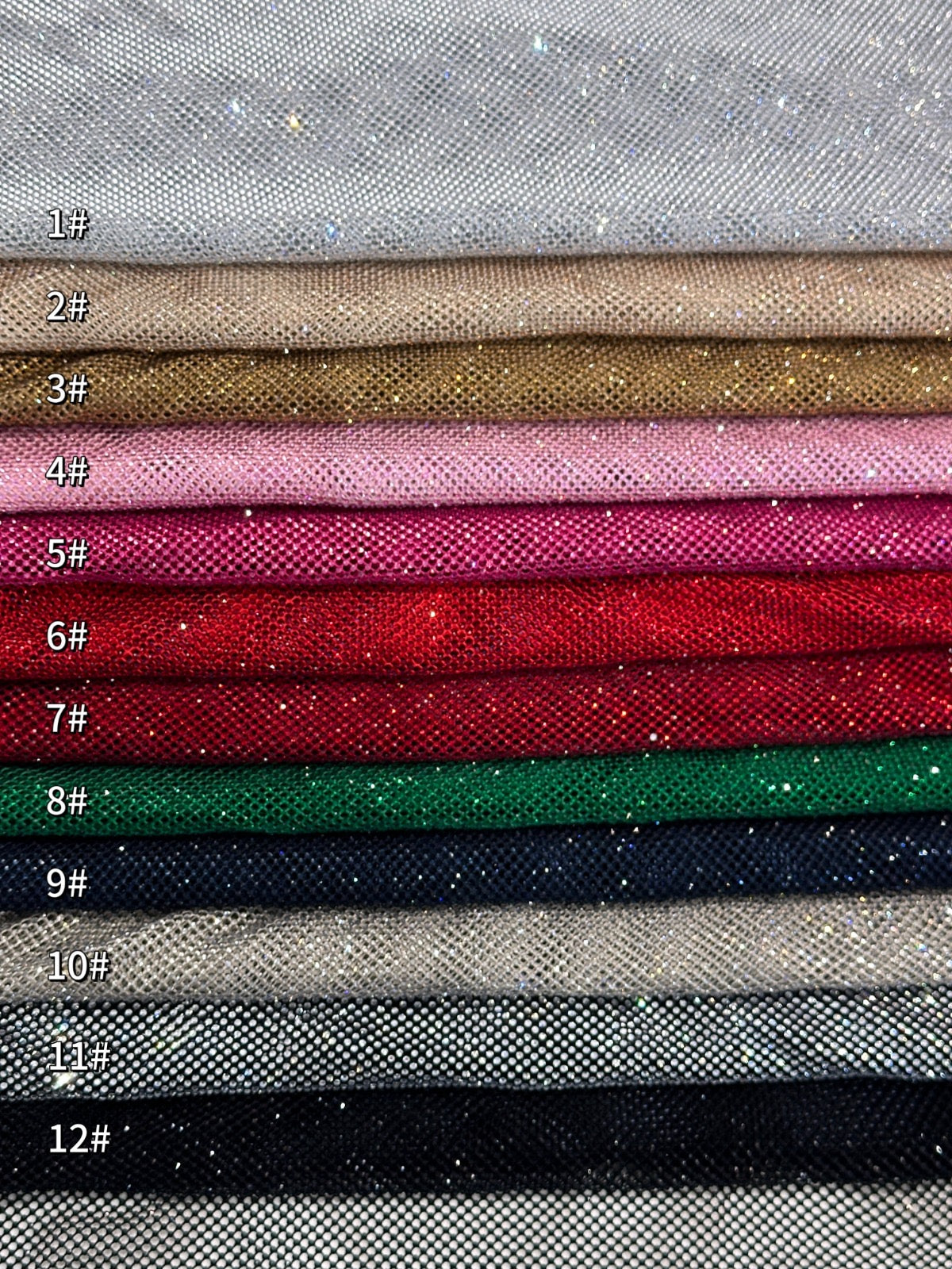 Aryl Bling Stones Luxury Handmade Fabric