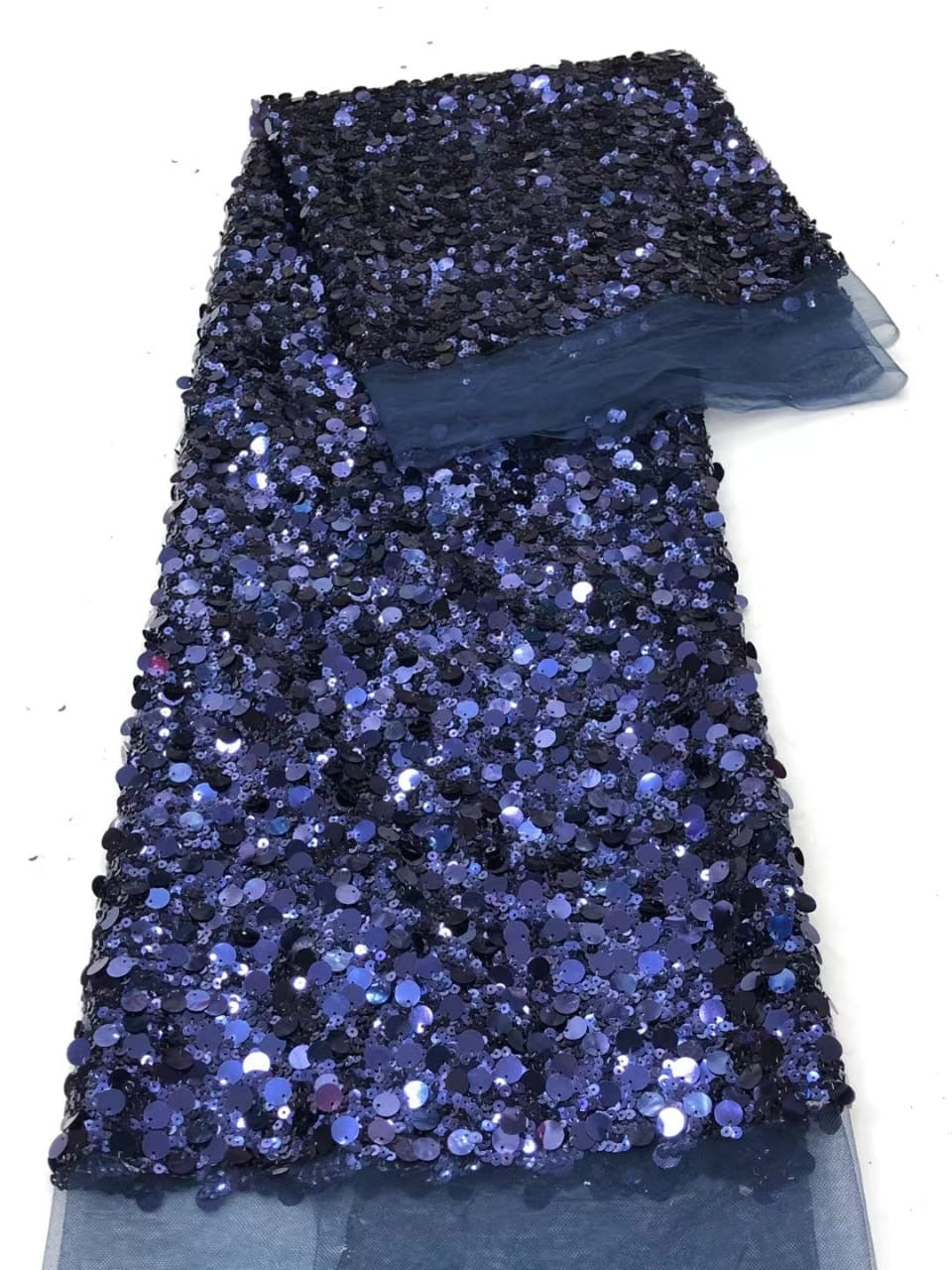 Tela de lentejuelas brillantes