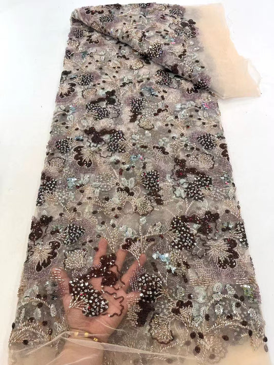 Erve Beaded Sequin Luxury Handmade Fabric
