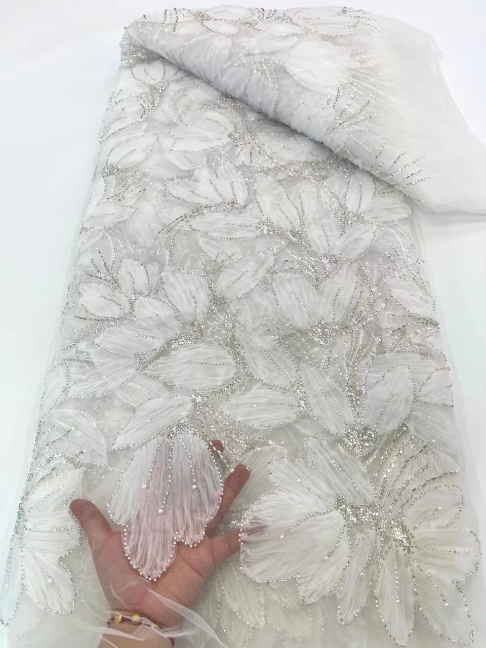 Tela hecha a mano de lujo Bloom