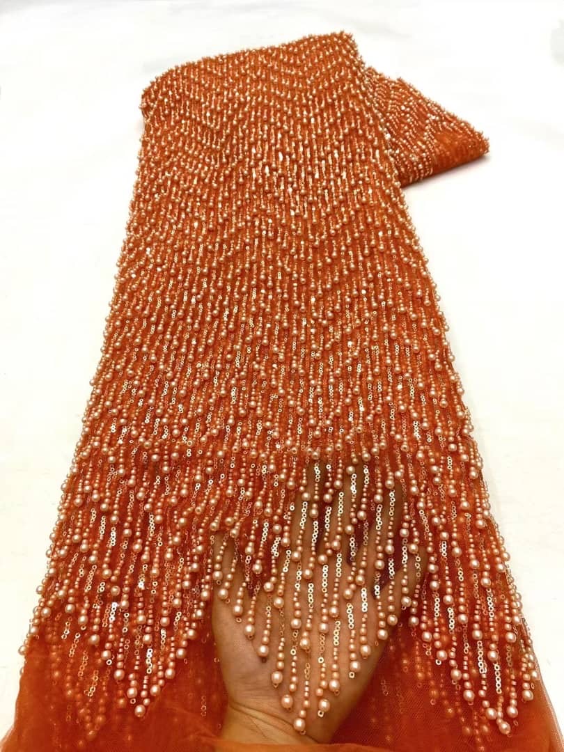Edule Beaded Luxury Fabric