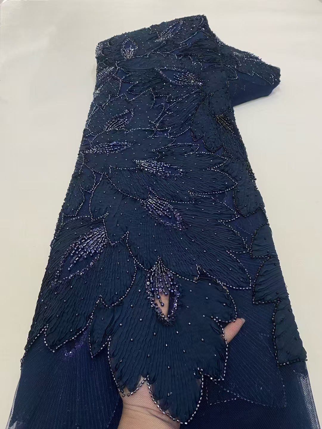 Obert High Quality Beaded Fabric - More Colors