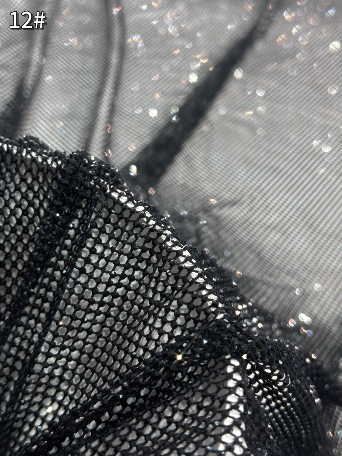Aryl Bling Stones Luxury Handmade Fabric