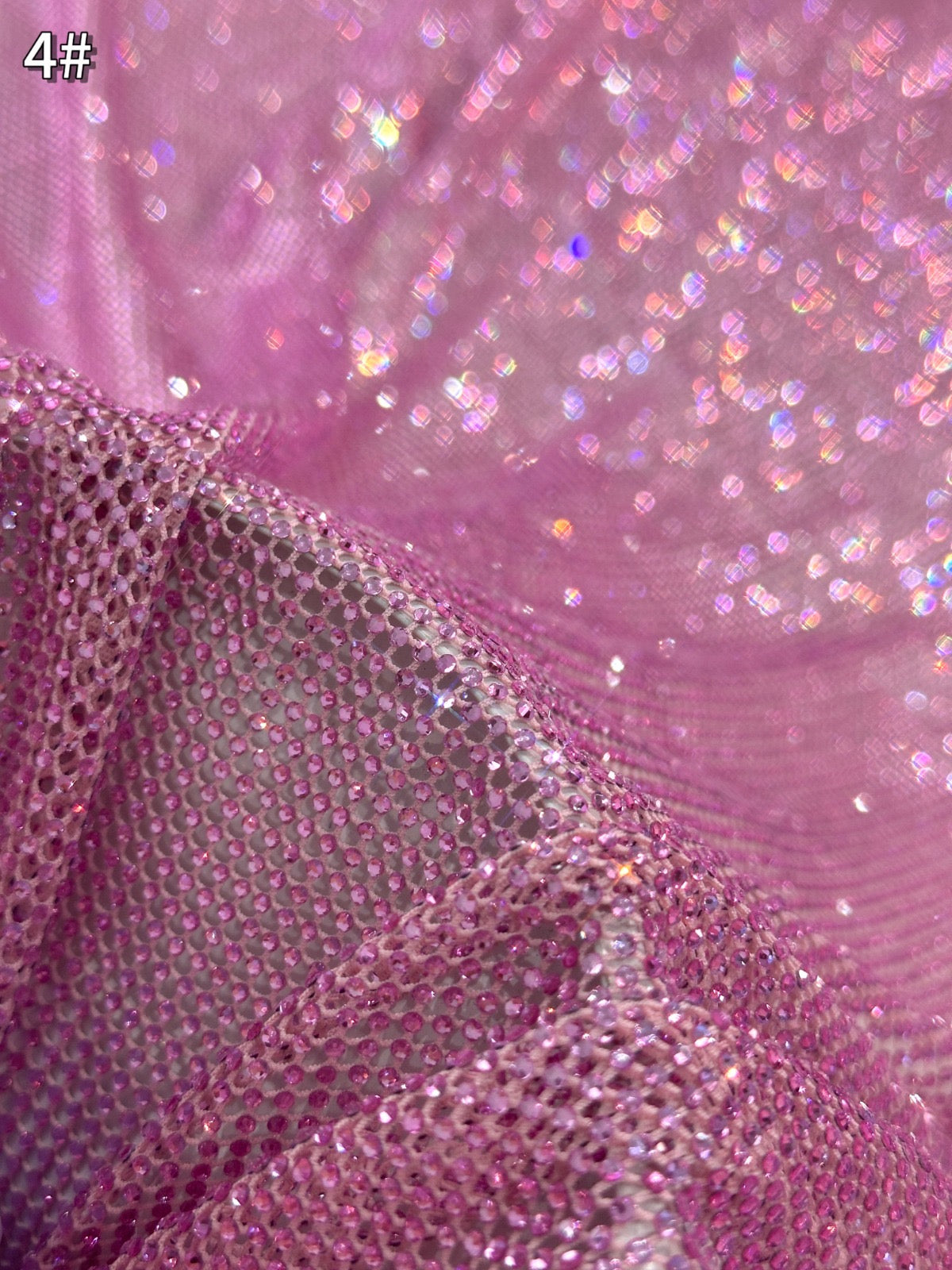 Aryl Bling Stones Luxury Handmade Fabric