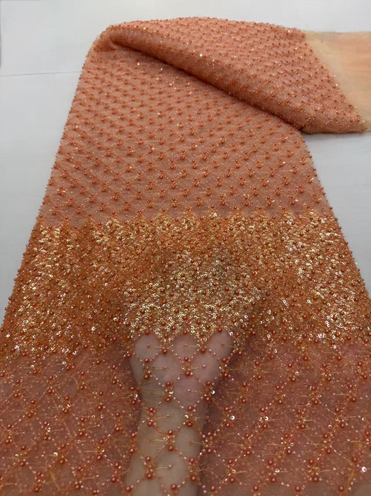 Maxon Beaded Fabric - More Colors