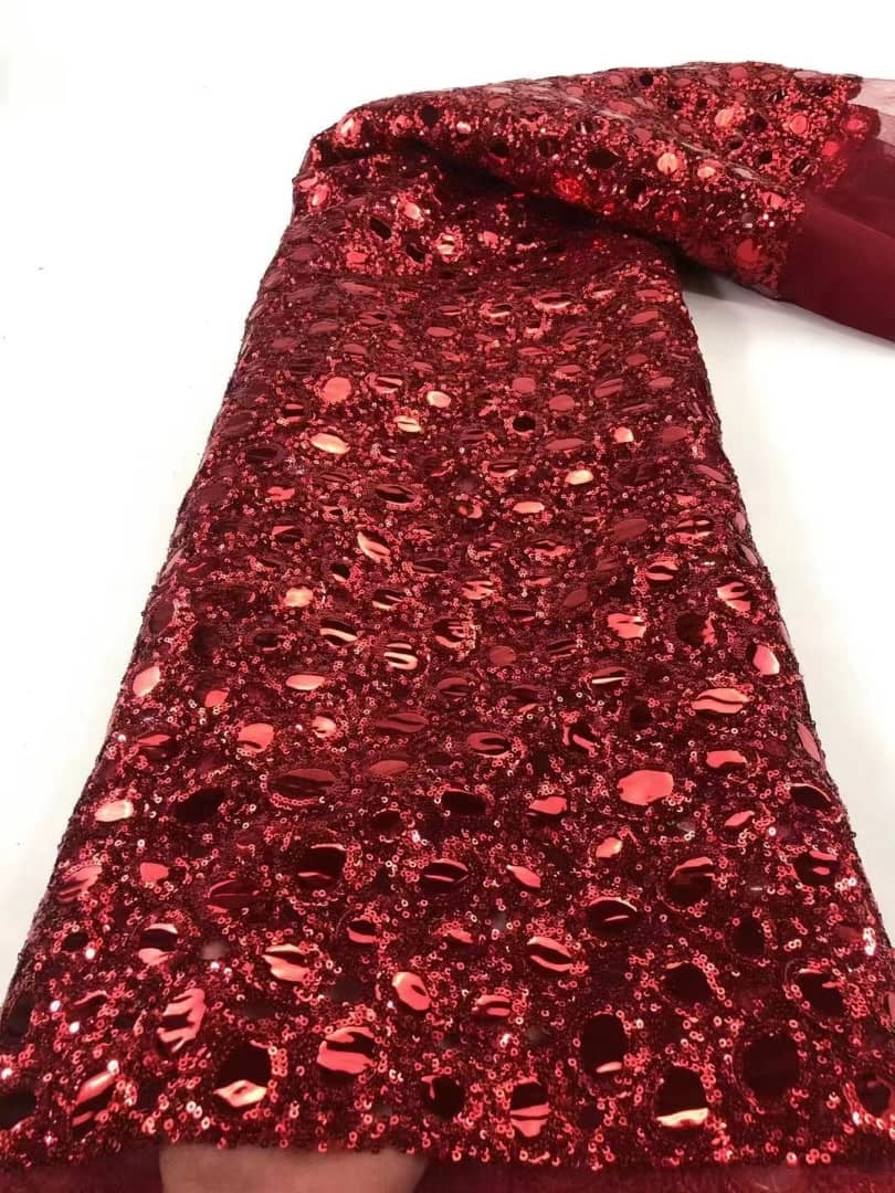 Tela brillante metálica Glam 3D - Más colores