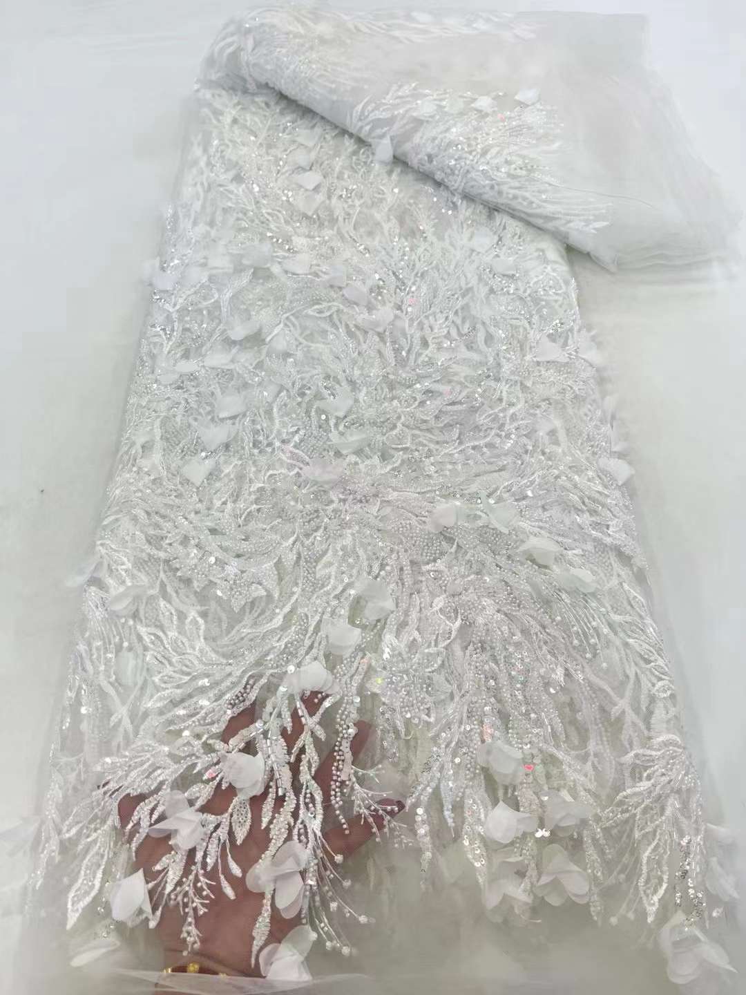 Tela de pétalos en 3D de Baron
