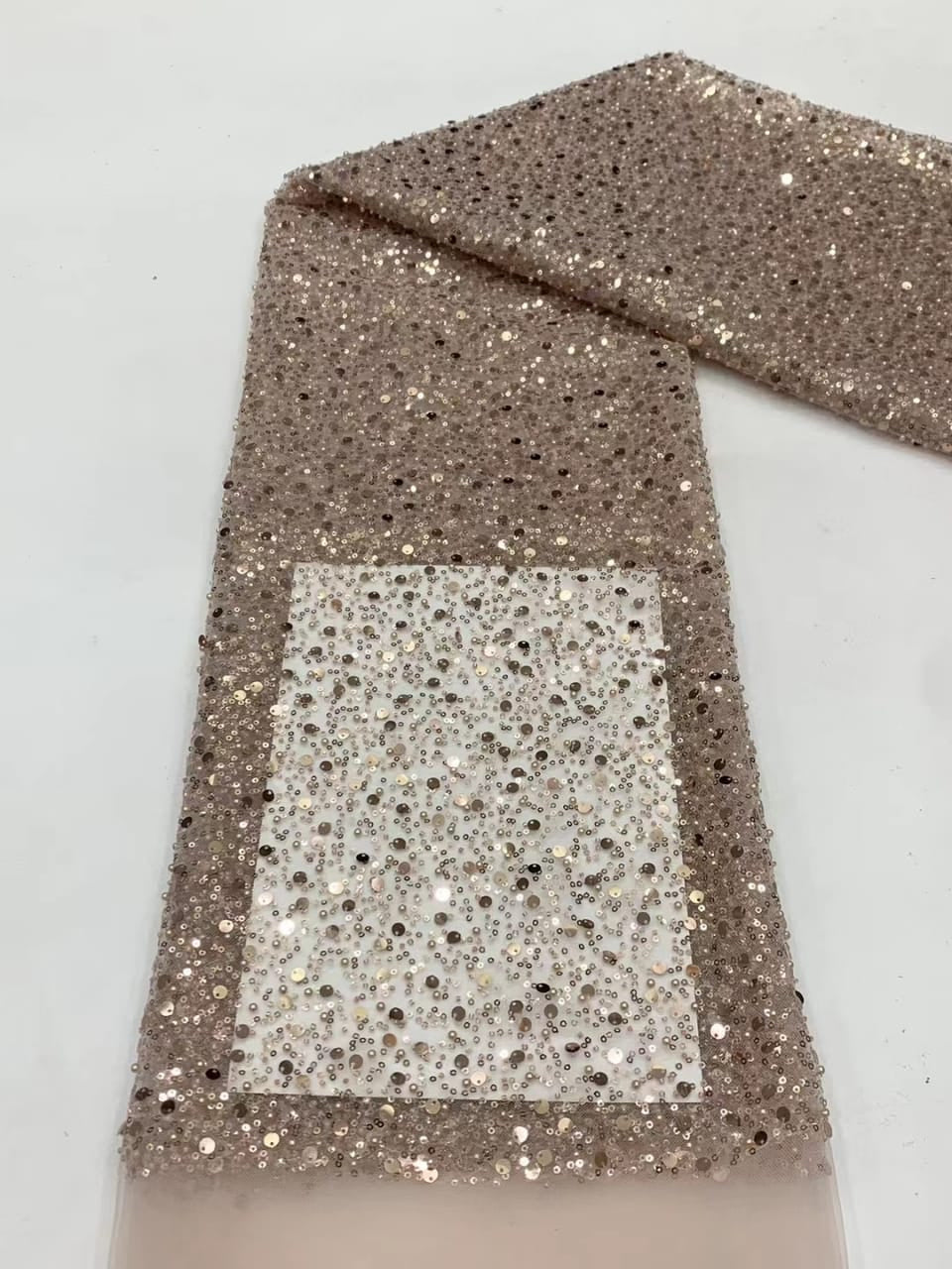 Tela de lentejuelas con cuentas, superventas, de Hoffiel, 45 colores