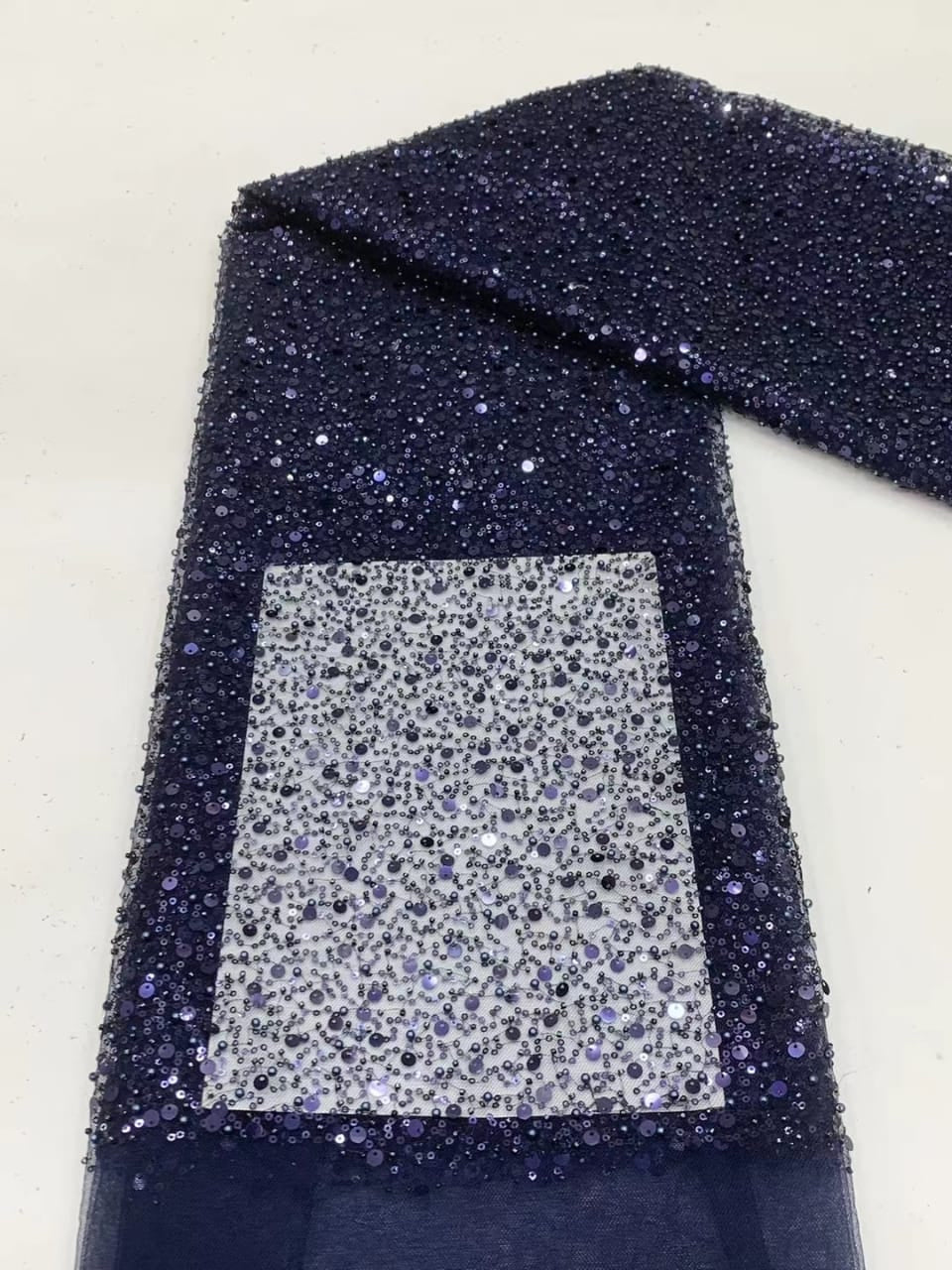 Tela de lentejuelas con cuentas, superventas, de Hoffiel, 45 colores