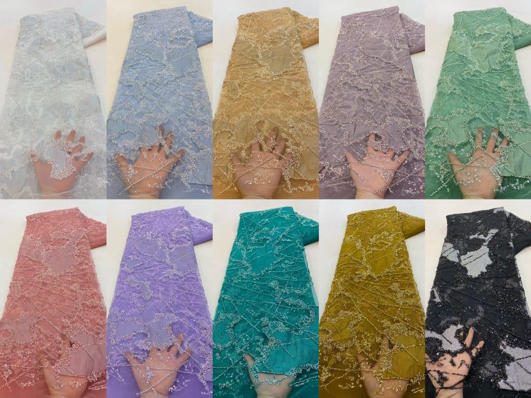 Deriel Luxury Fabric - More Colors
