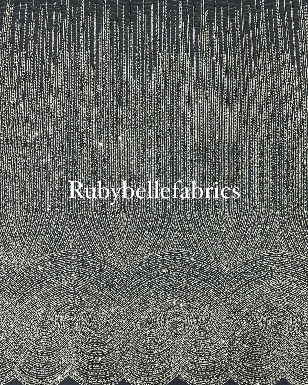 Vierule High Quality Beaded Fabric