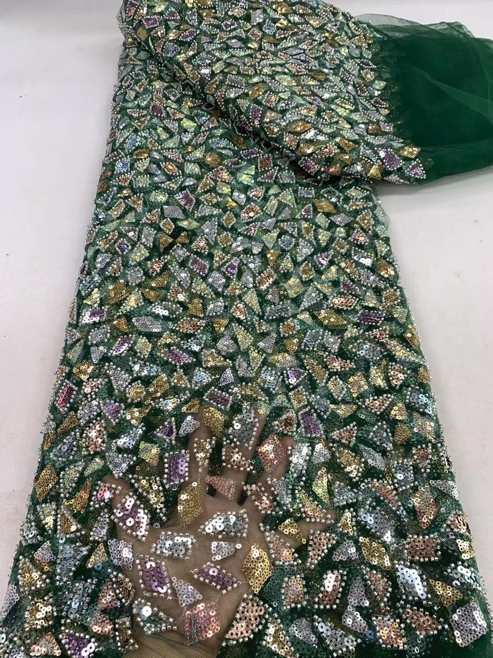 Hurro Multi Sequin Fabric