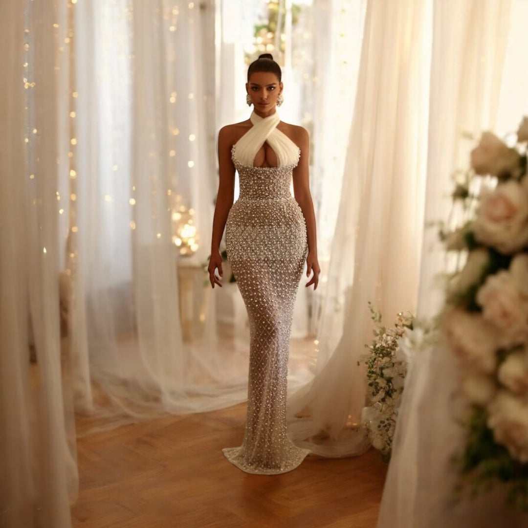 Maxon Beaded Fabric - More Colors