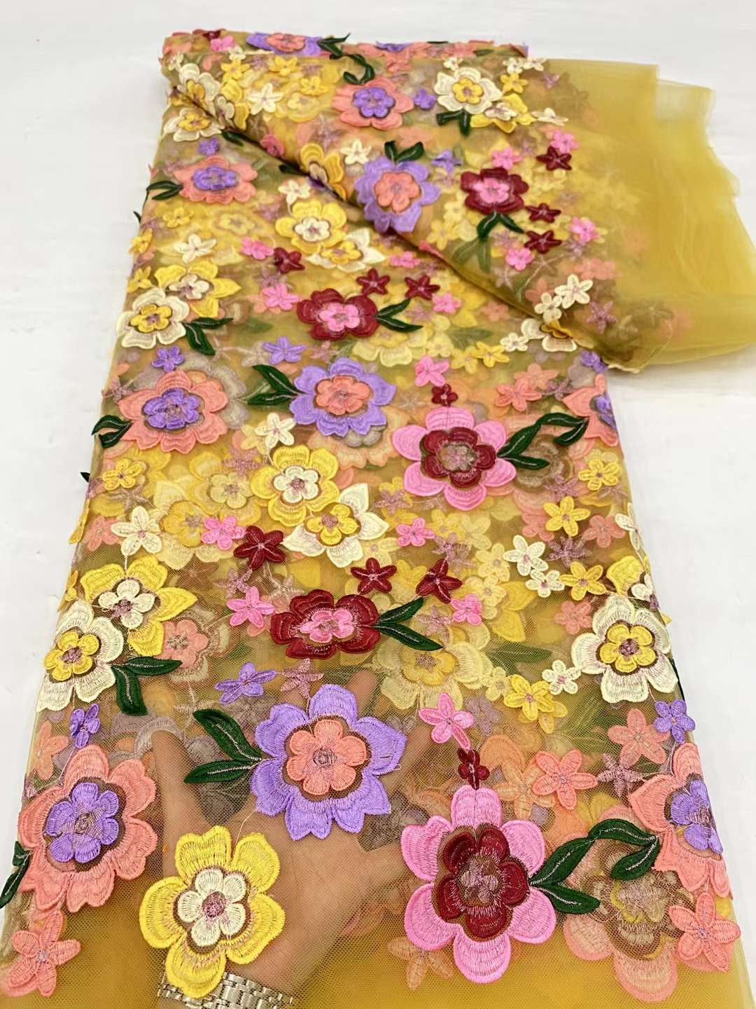 Floral Flowers Fabric - More Colors