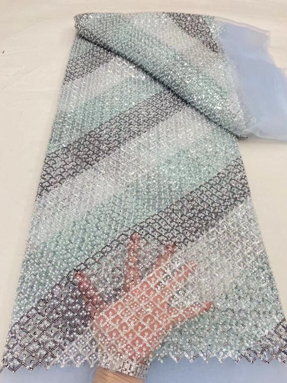 Anoinoi Beaded Fabric