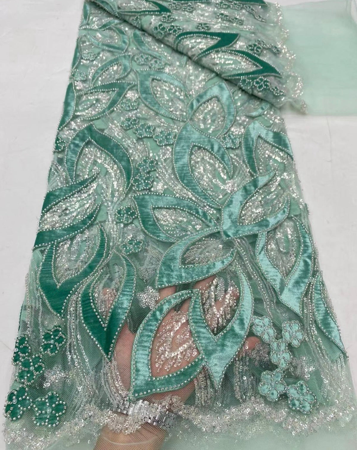 Olio Velvet Sequin Fabric - More Colors