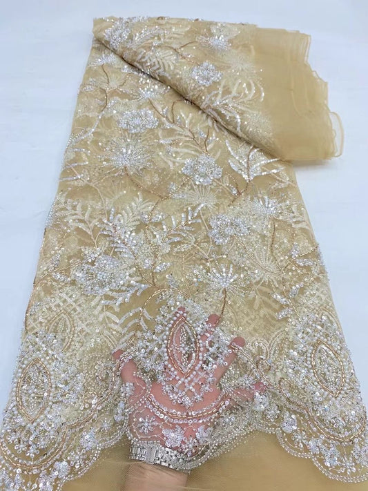 Kadulle Beaded Sequin Fabric