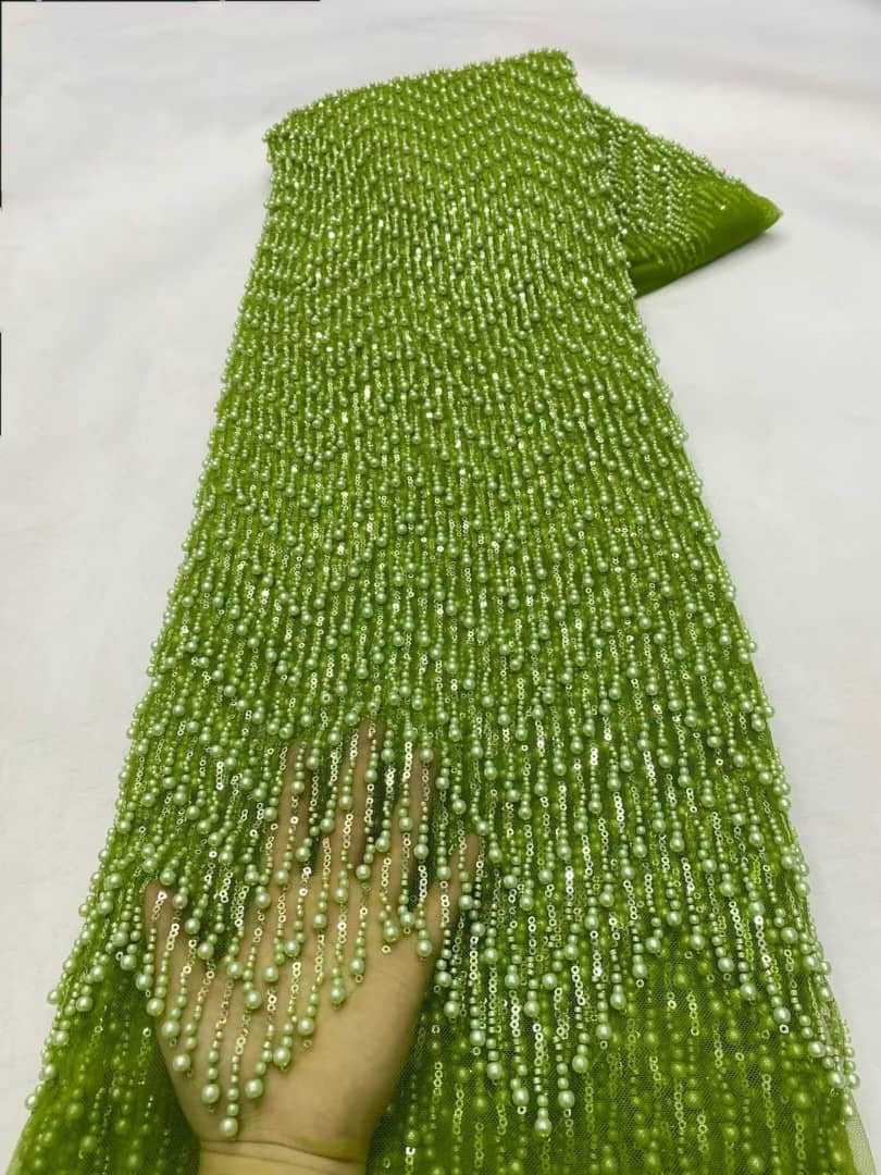 Edule Beaded Luxury Fabric
