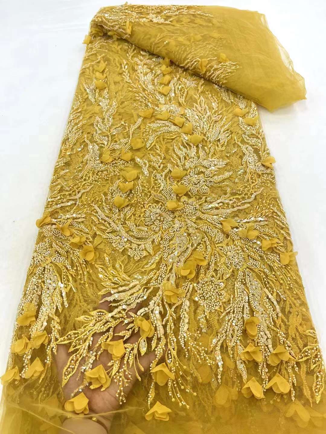 Tela de pétalos en 3D de Baron