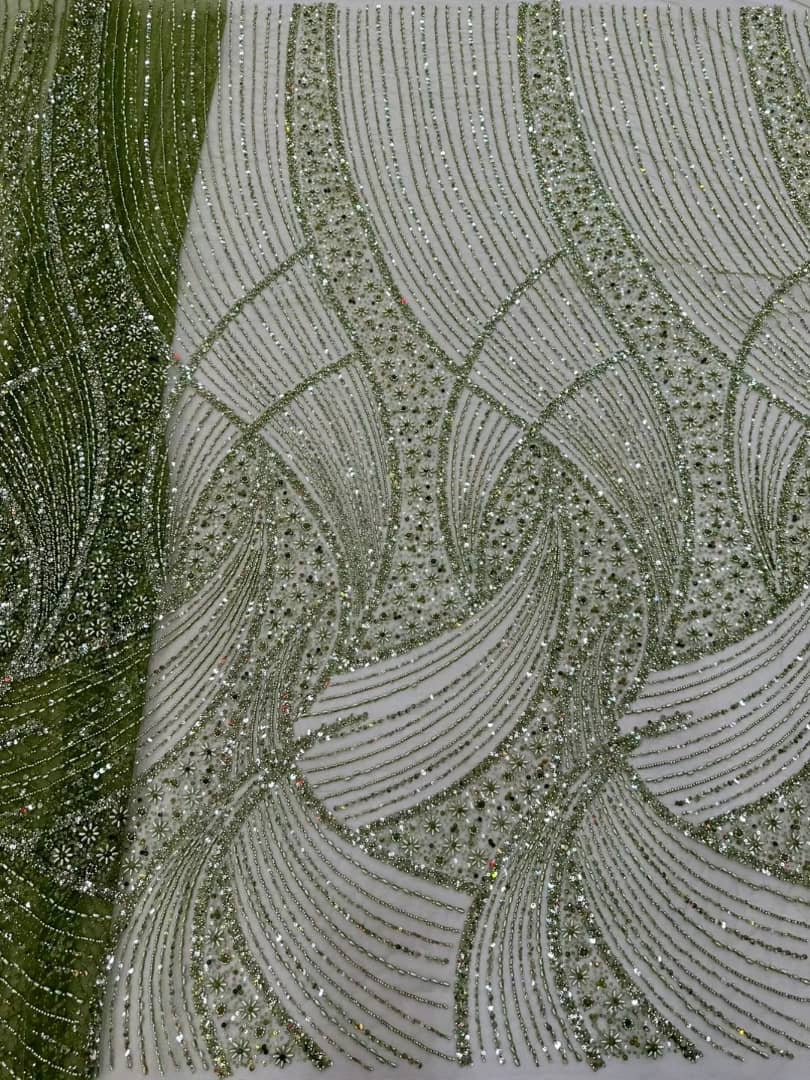 Emporia Beaded Luxury Fabric - More Colors