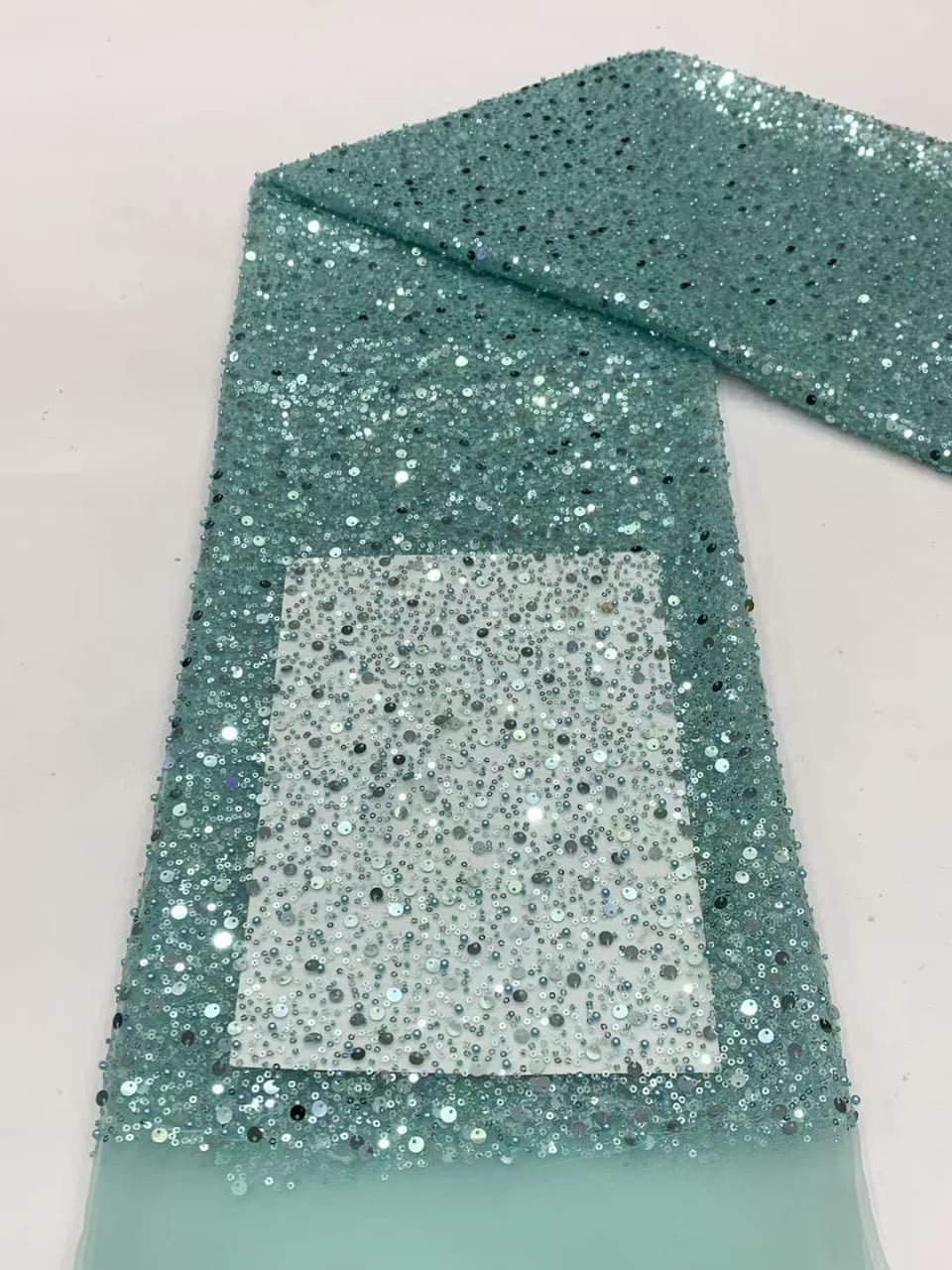 Tela de lentejuelas con cuentas, superventas, de Hoffiel, 45 colores
